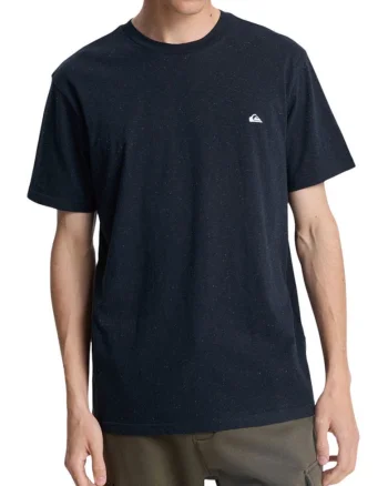 Tricou clasic din bumbac, Negru stins