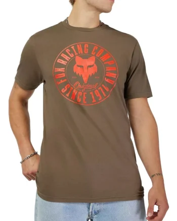 Tricou barbati  bumbac, verde, Maro