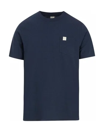 Tricou barbati,  PRTCRUZ, bleumarin, bumbac BCI, maneca scurta
