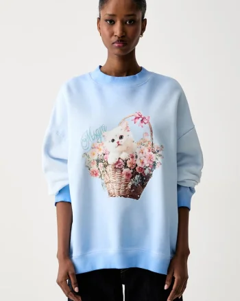 MSGM hanorac pentru femei din bumbac