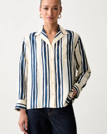 Weekend Max Mara cămașă pentru femei din mătase WKDCORONA