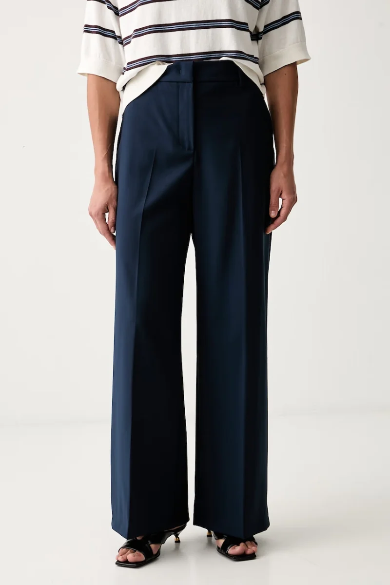 Weekend Max Mara pantaloni pentru femei din lână WKDVISIVO