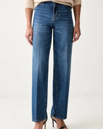 Victoria Beckham blugi relaxed fit pentru femei