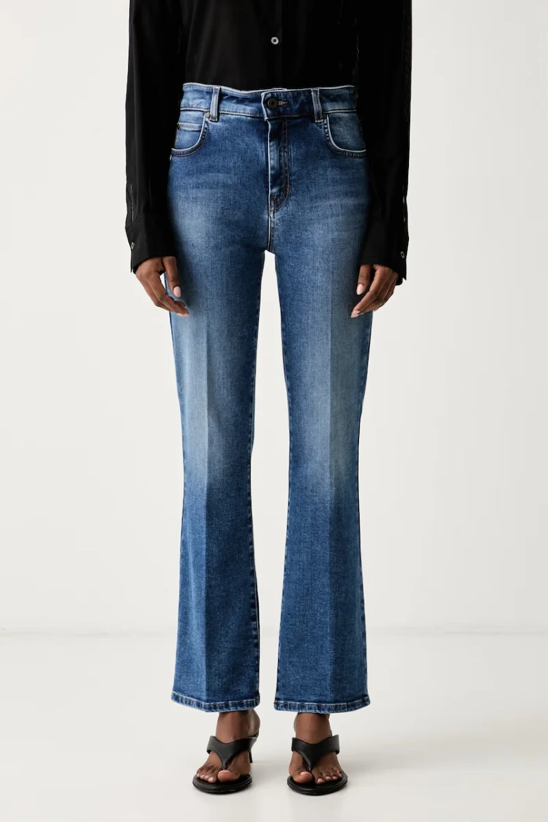 Weekend Max Mara blugi bootcut pentru femei WKDRAPALLO