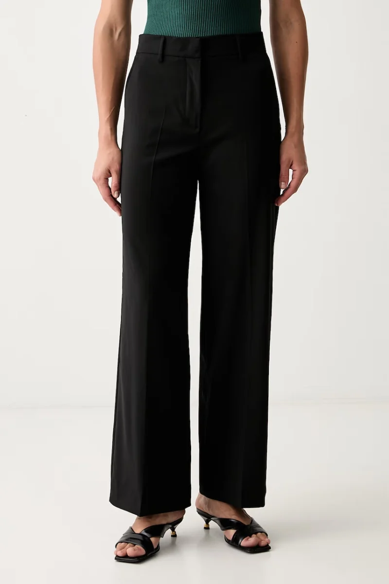 Weekend Max Mara pantaloni pentru femei din lână WKDVISIVO