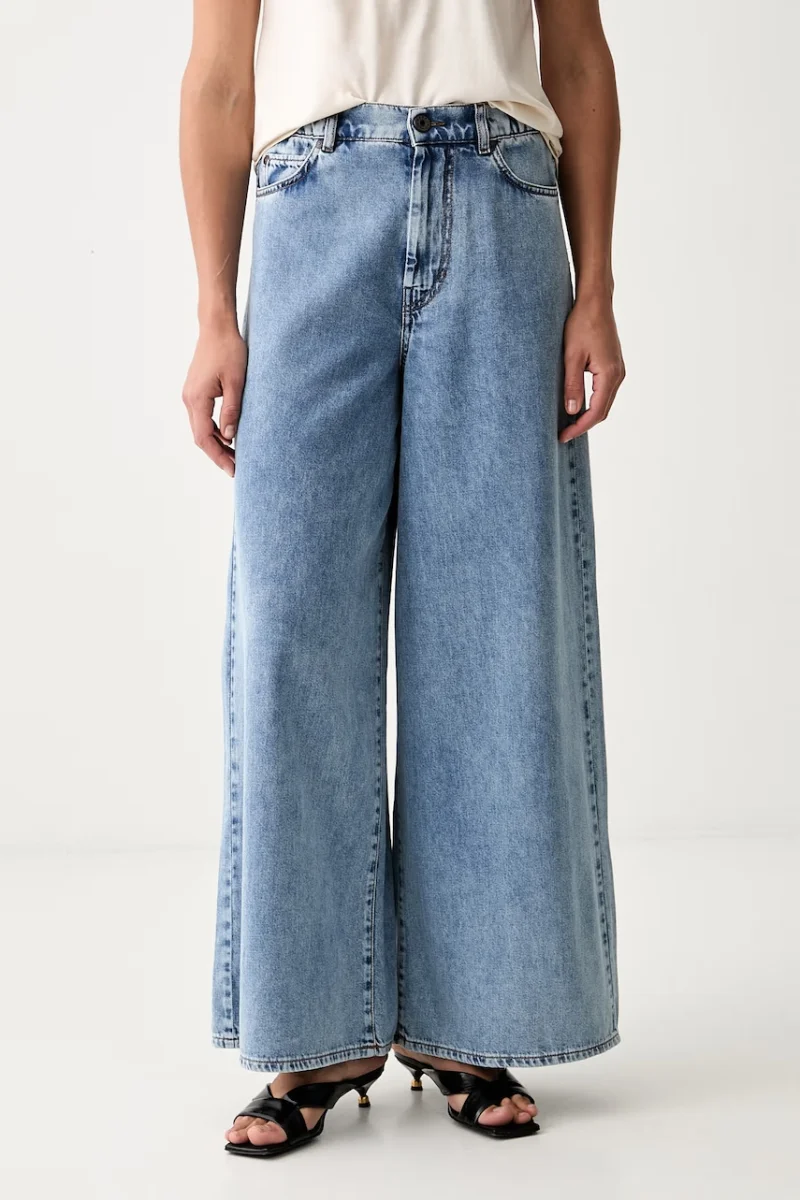 Weekend Max Mara blugi wide leg pentru femei WKDZATTERA