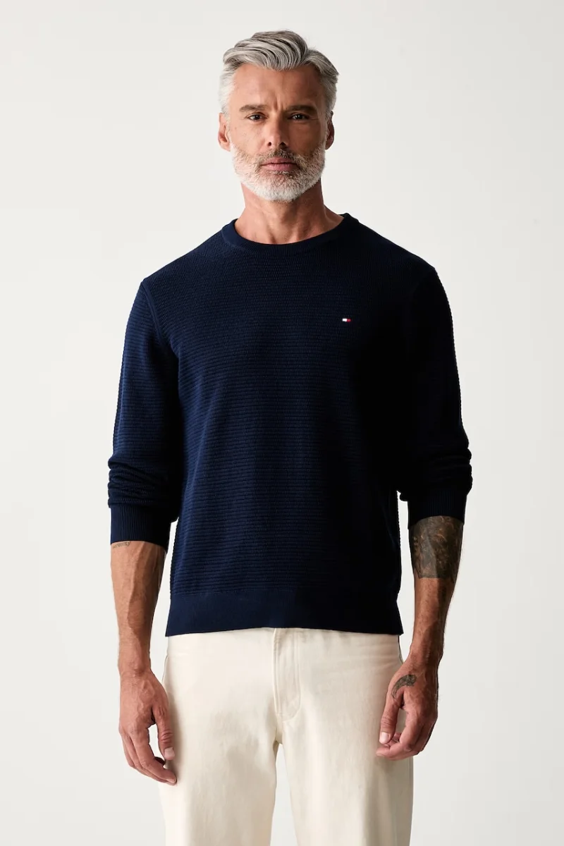 Tommy Hilfiger pulover pentru bărbați, din bumbac