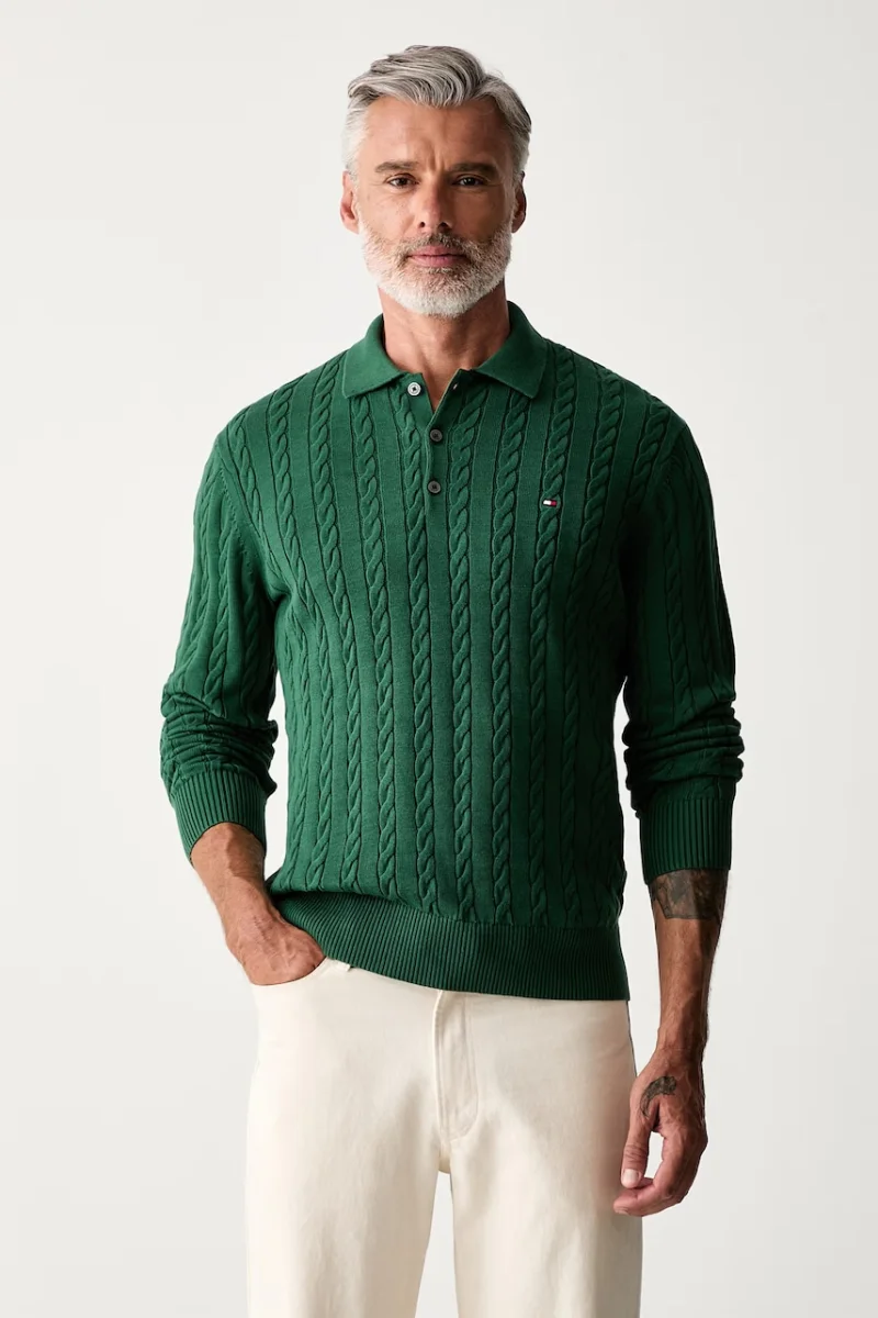 Tommy Hilfiger pulover pentru bărbați din bumbac