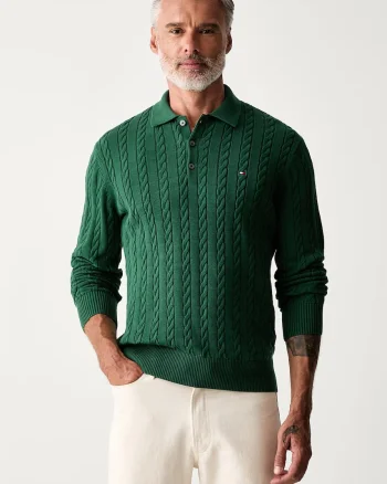 Tommy Hilfiger pulover pentru bărbați din bumbac