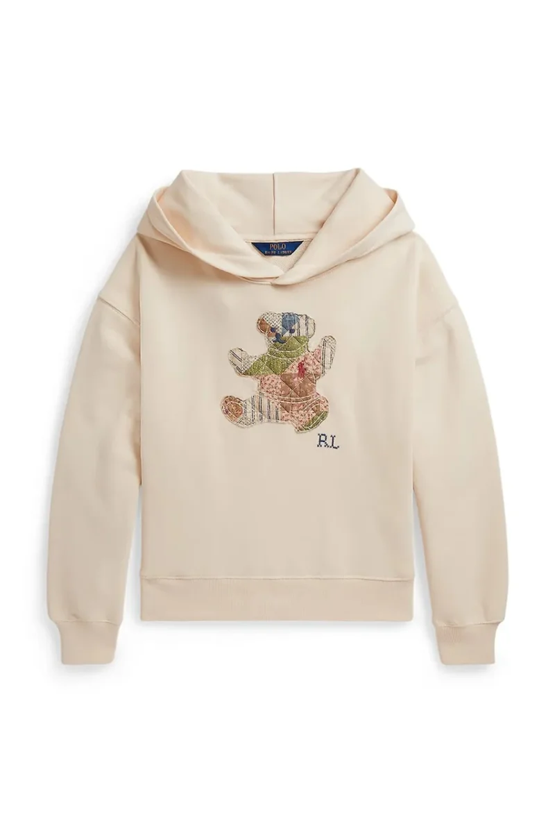 Polo Ralph Lauren hanorac cu glugă pentru copii din bumbac