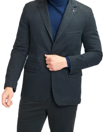 Sacou barbati  Jacket Nelson 6442 albastru, Albastru