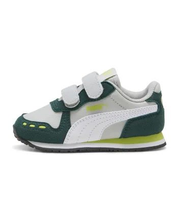 Pantofi sport cu inchidere velcro Cabana Racer SL 20, Gri deschis/Verde aquamarin/Verde fistic