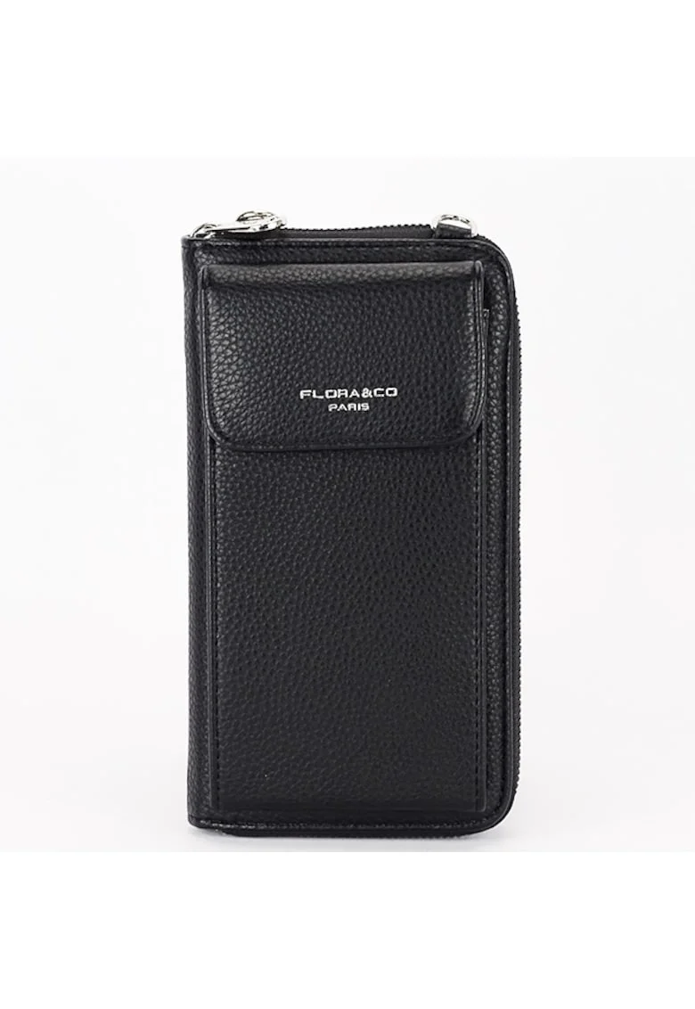 Portofel si port telefon negru H6016 07 18079, Negru