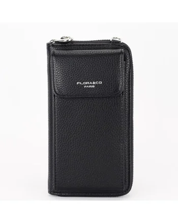 Portofel si port telefon negru H6016 07 18079, Negru