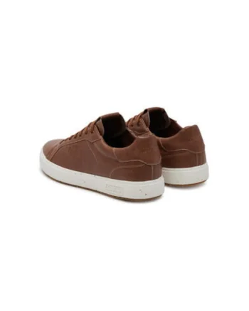 Pantofi sport barbati, CCLAPS2524,  Piele naturala, Maro