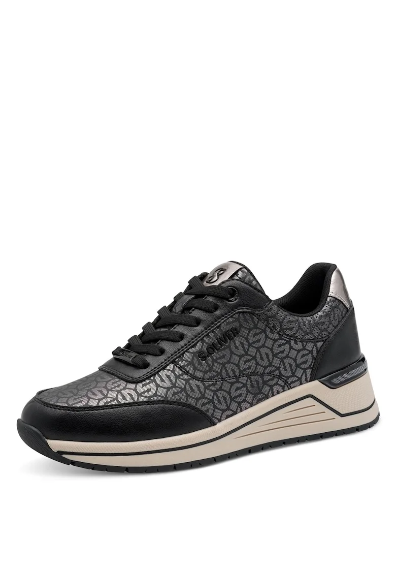 Sneakers dama 5 23613 45-BLACK/PEWTER
