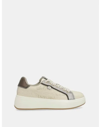Sneakers dama 41390 429, Alb