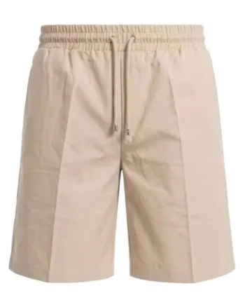 Sort barbati BERMUDA ZULARA,  Bumbac, Crem, Crem