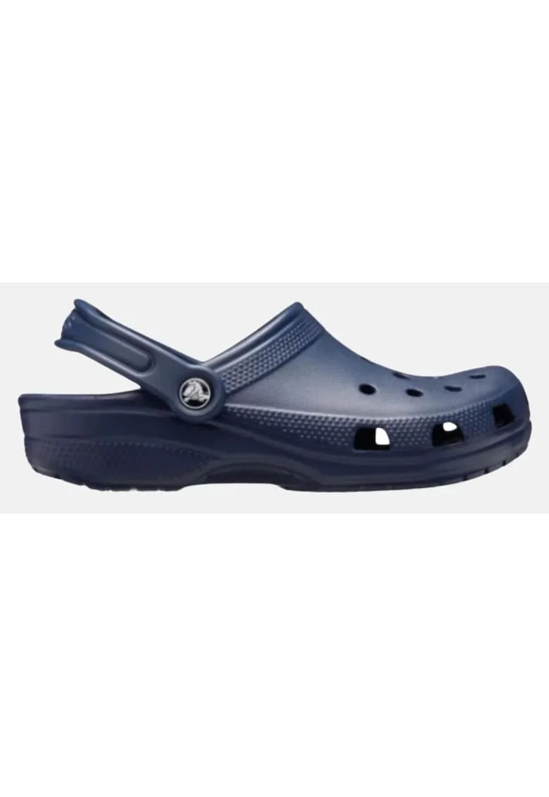 Saboti unisex cu aspect perforat,