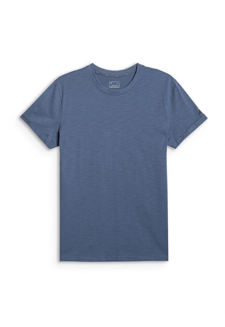 Tricou barbati  M4378, albastru, bumbac