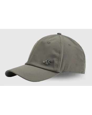 Sapca cu cozoroc  strapback unisex gri 56cm