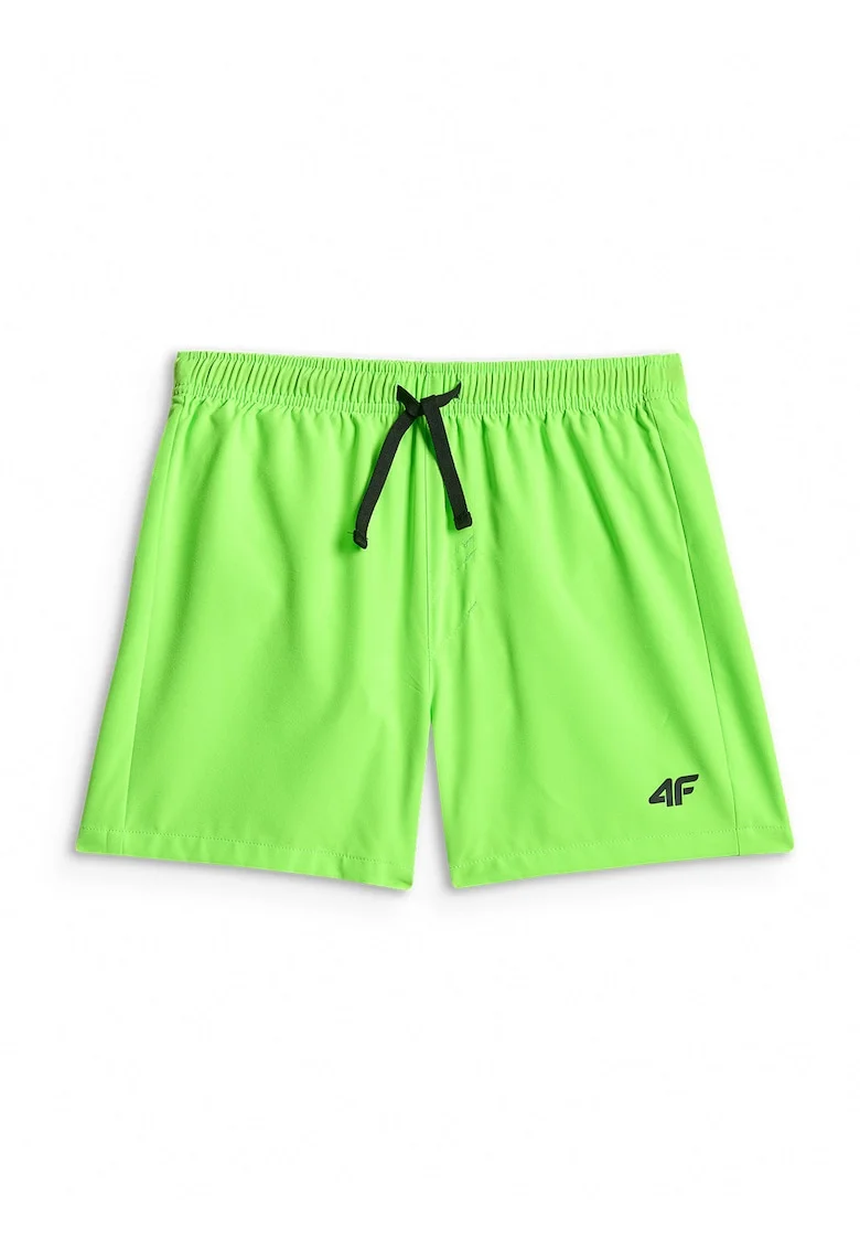 Pantaloni scurti de baie copii,  uscare rapida, verde, poliester/elastan