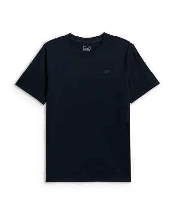 Tricou barbati  simplu, bleumarin, bumbac
