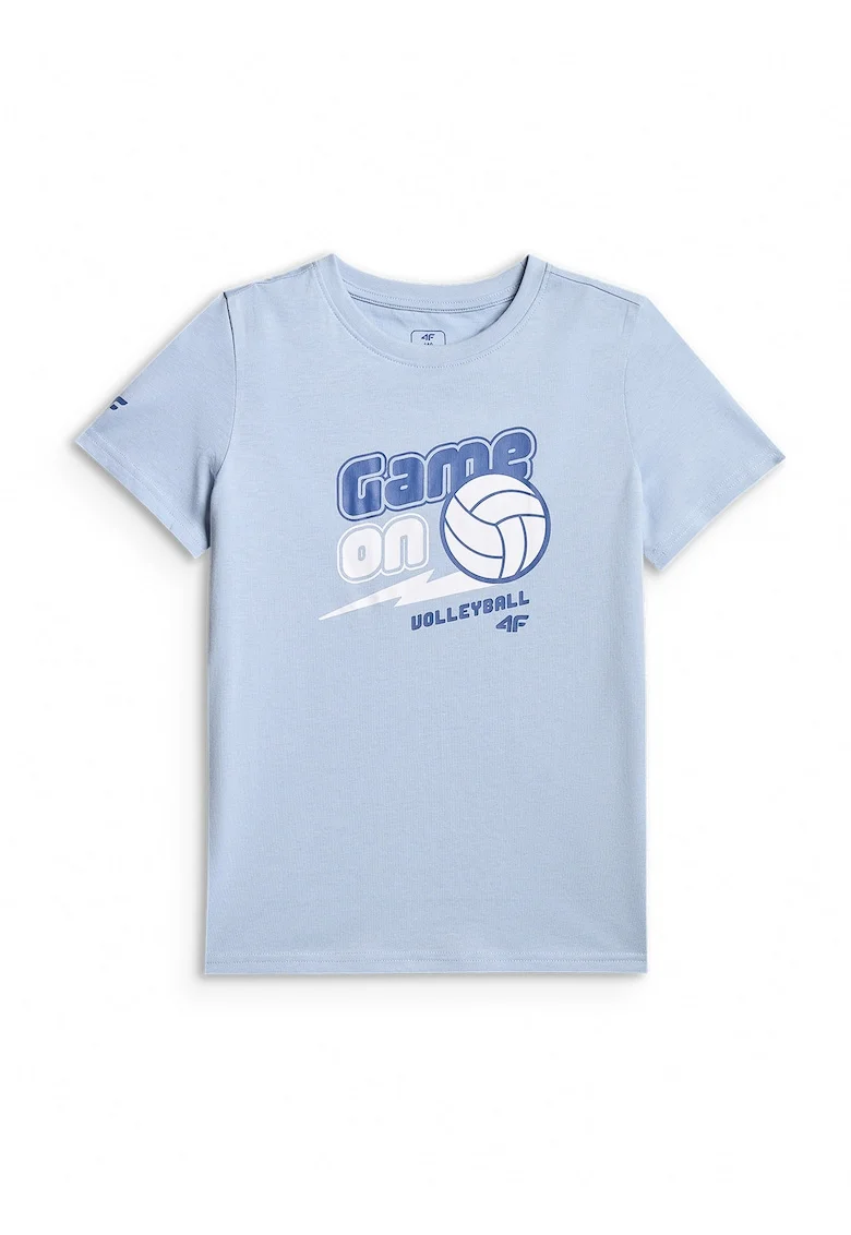 Tricou  albastru, bumbac
