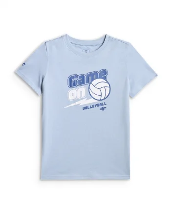 Tricou  albastru, bumbac