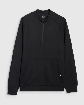 Bluza Sport Barbati  Neagra, Bumbac, Marime