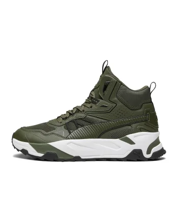 Pantofi sport mid-high Trinity Mid Hybrid Granola, Negru/Verde inchis