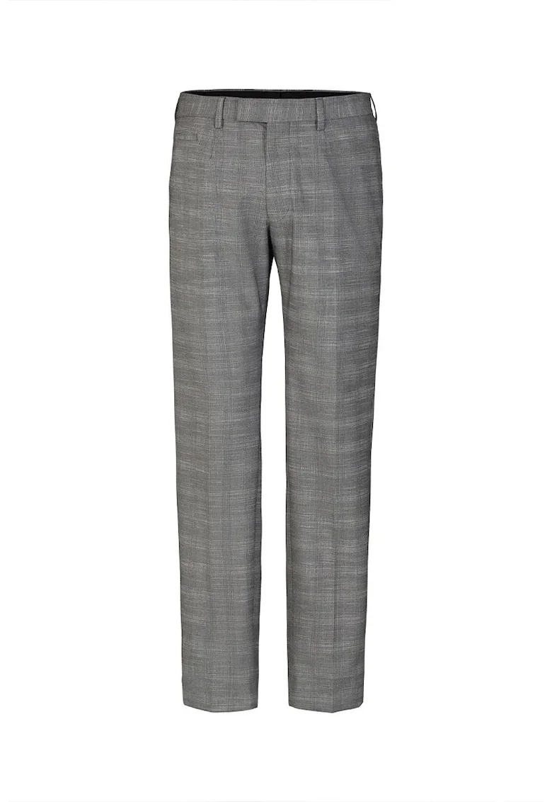 ,Pantaloni regular fit cu buzunare frontale STR3, Gri