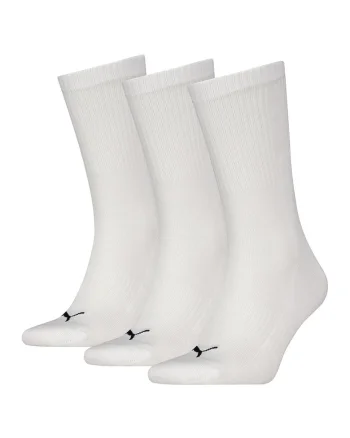 Set de sosete lungi unisex - 3 perechi, Alb/Negru