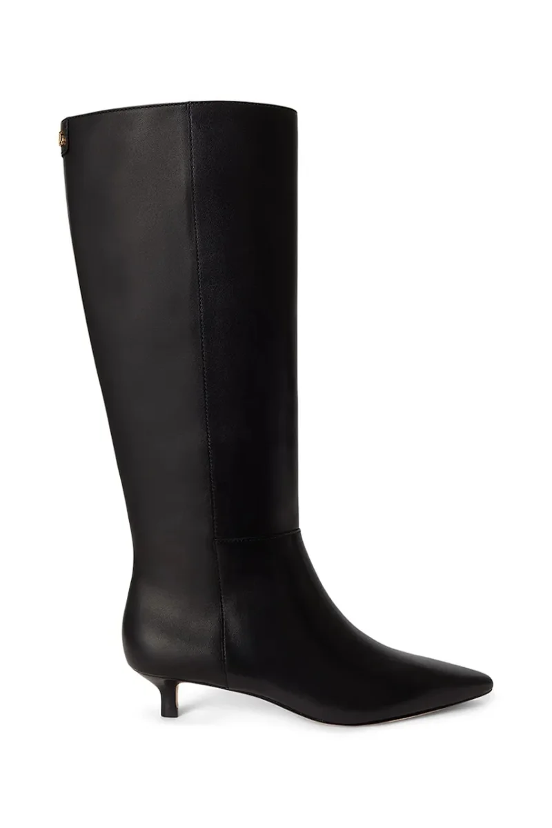 Lauren Ralph Lauren cizme pentru femei din piele Frncsa Tl Hl