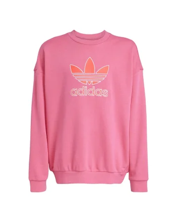 Bluza de trening cu decolteu la baza gatului si imprimeu logo regular fit