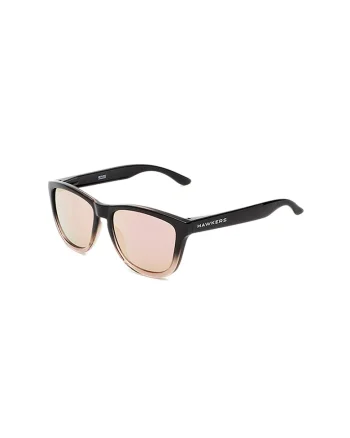Ochelari de soare cu rama in degrade Fusion, Negru/Roz prafuit