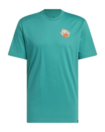 Tricou  Novelty Tee 2 JV8428 Barbati Negru, Turcoaz