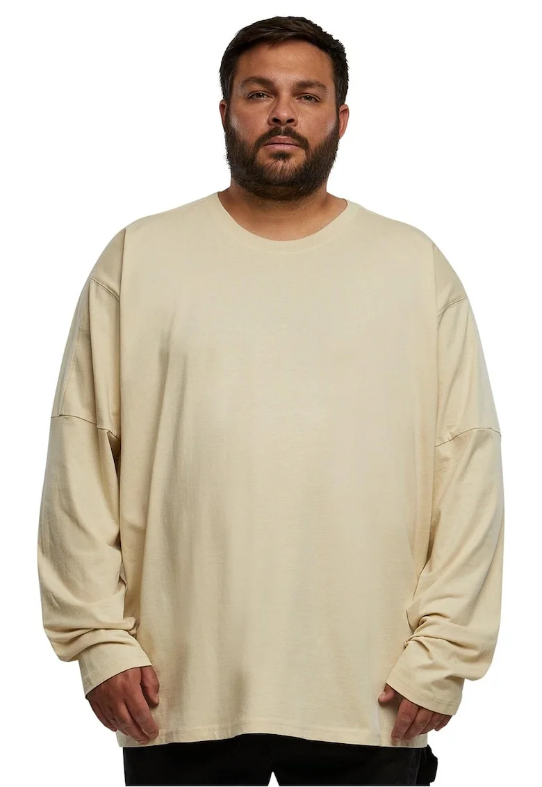 Bluza lejera cu maneci cazute, Bej