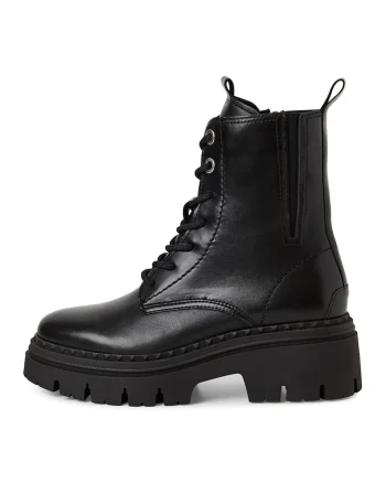 Bocanci uni de piele, Negru