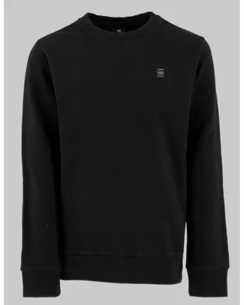 Bluza de trening de bumbac, Negru
