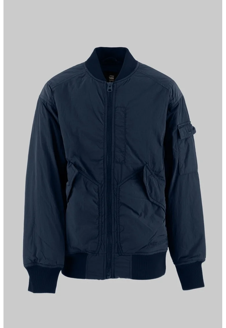 Jacheta bomber uni, Albastru inchis
