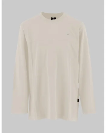 Bluza uni de bumbac, Bej deschis