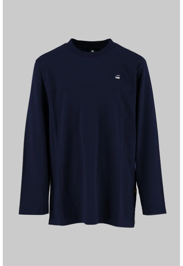 Bluza uni de bumbac, Bleumarin