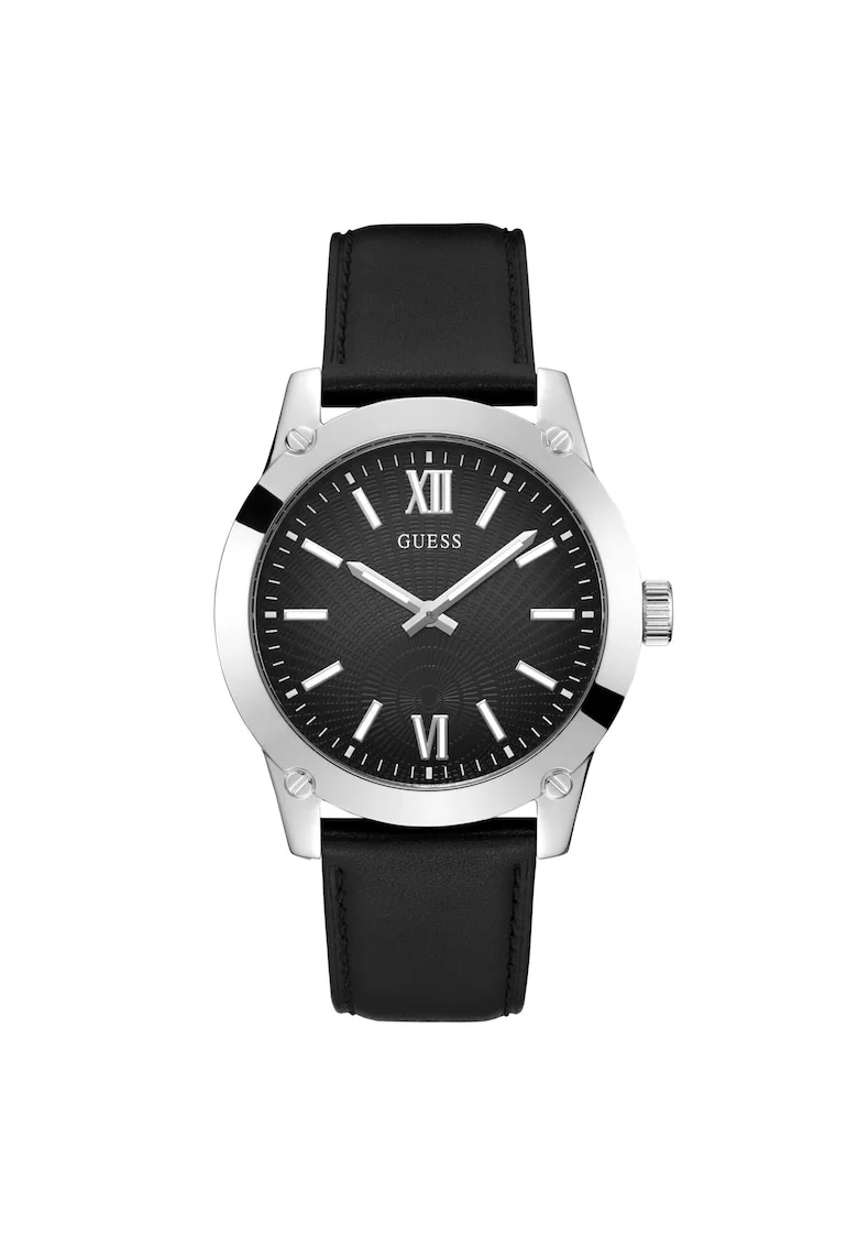 Ceas Negru - 46794, Silver