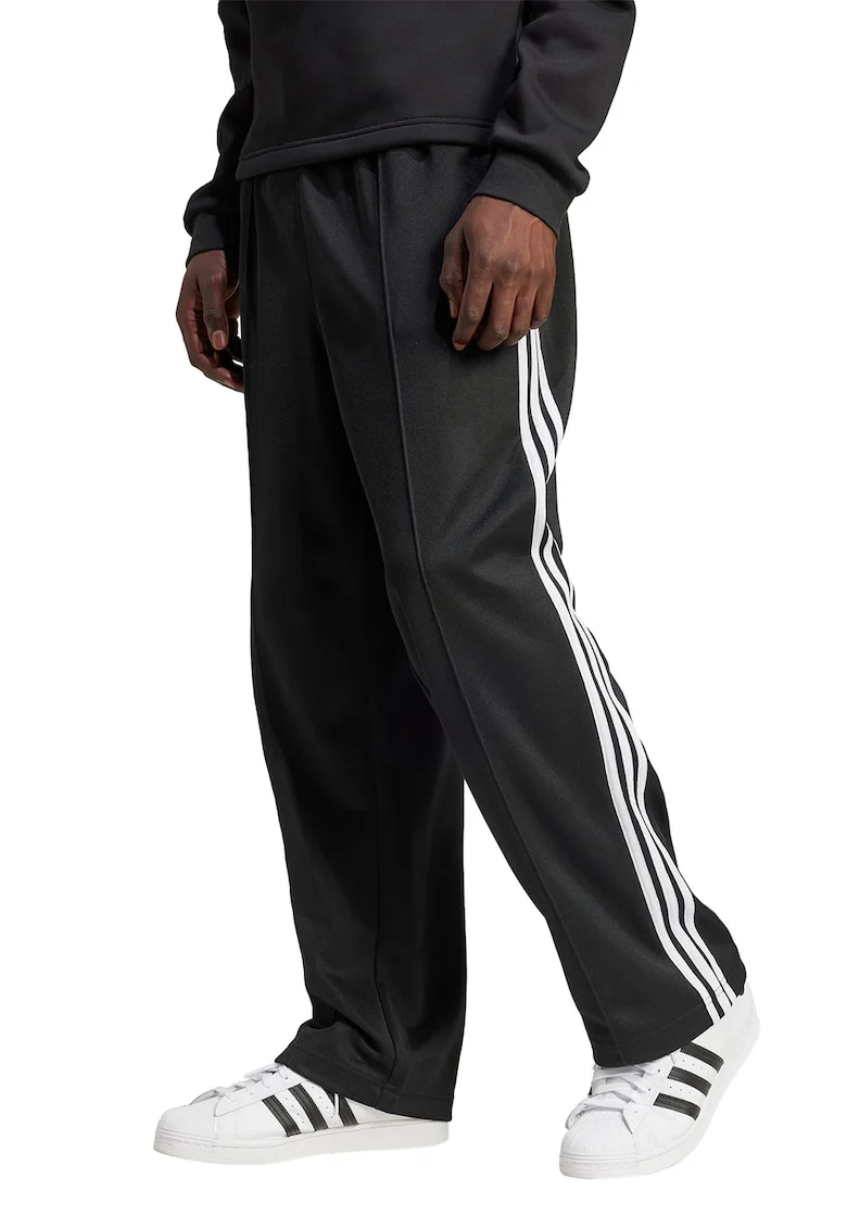 Pantaloni de trening Adicolor Firebird, Alb/Negru
