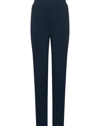 Pantaloni dama Ramu,  Bumbac, Bleumarin