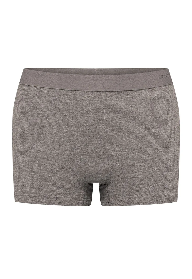 Pantaloni scurti dama,  Bumbac, Gri