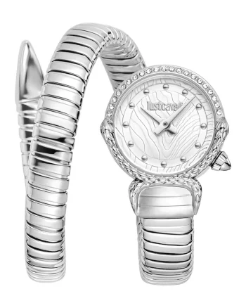Ceas din otel inoxidabil, Argintiu