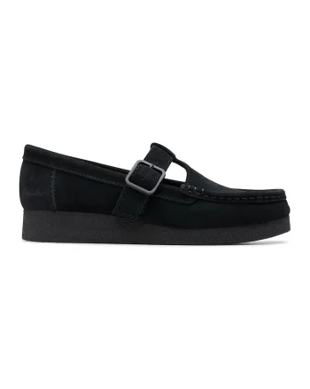 Mocasini de piele intoarsa, Negru