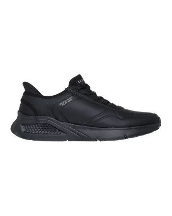 Pantofi sport din piele ecologica Uno Lite, Negru